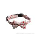 Fruit Printing Small Pet Cat Bow Tie Collar
